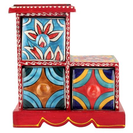 Spice Box Masala Rack Container Gift Items 